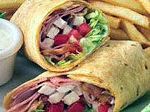 Try one of our famous wraps or mile high-melts 24 hours a day